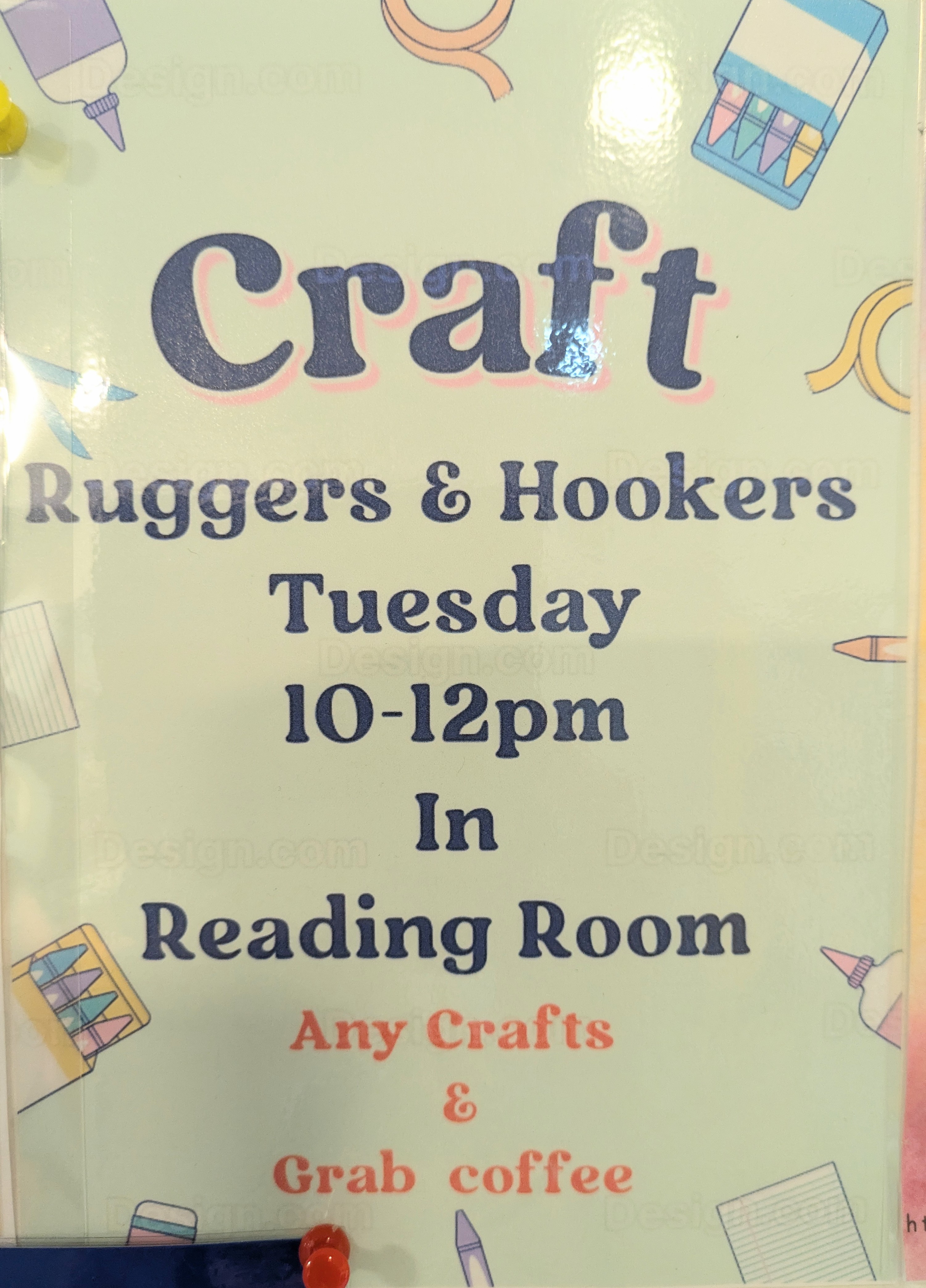 Ruggers and Hookers craft group