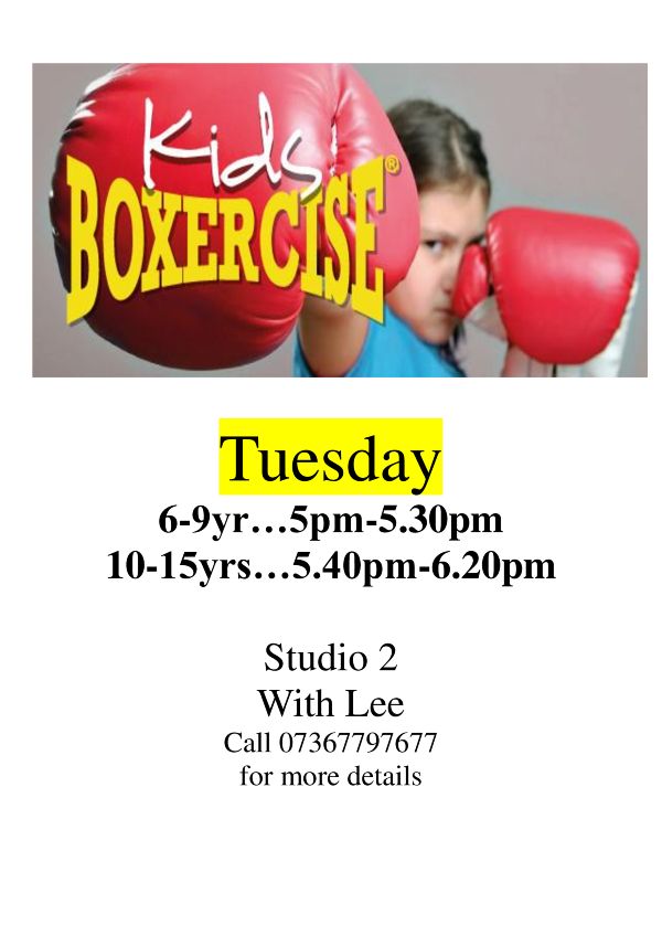 Kids Boxercise 10 - 15 yrs